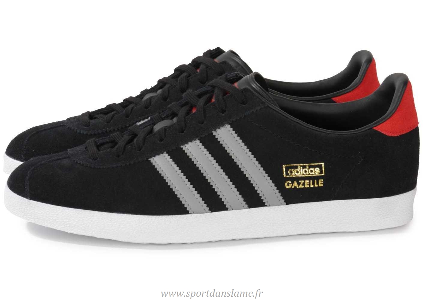 adidas gazelle noir homme pas cher